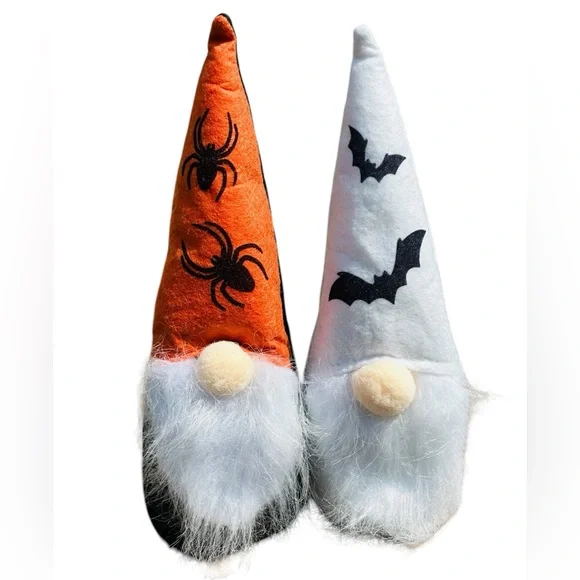 NEW Halloween Gnome Set Of 2 - Boutique - Picture 1 of 1